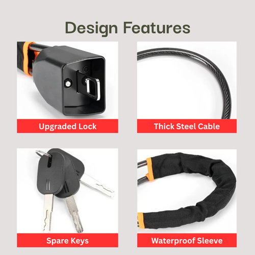 Helpful® Anti-Theft Steering Lock