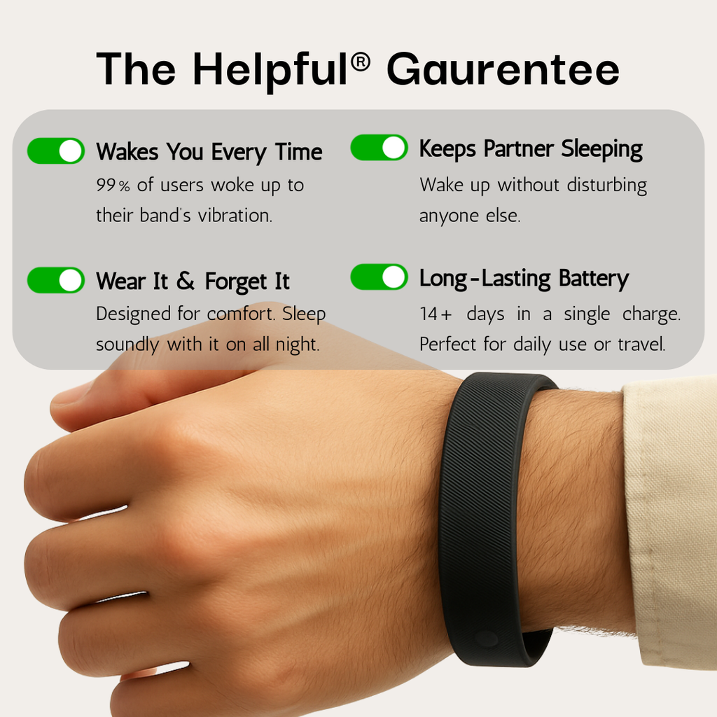 Helpful® Silent Wake Band